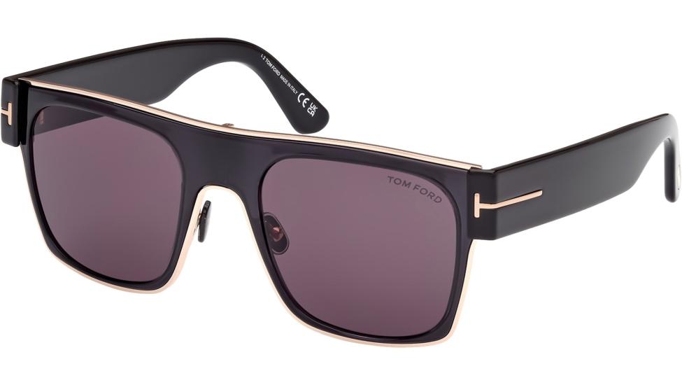 Tom Ford EDWIN (FT1073-01A) 54 | Unisex Siyah Güneş Gözlüğü